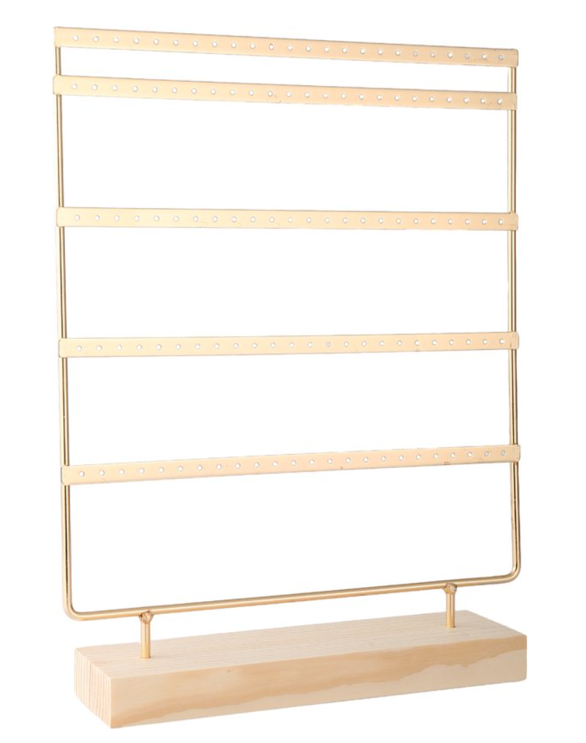 Oorbellenrek goud