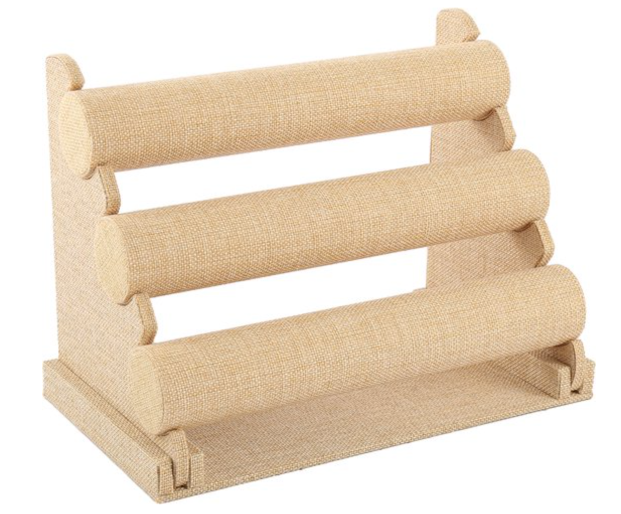 Armbanden standaard beige linnen