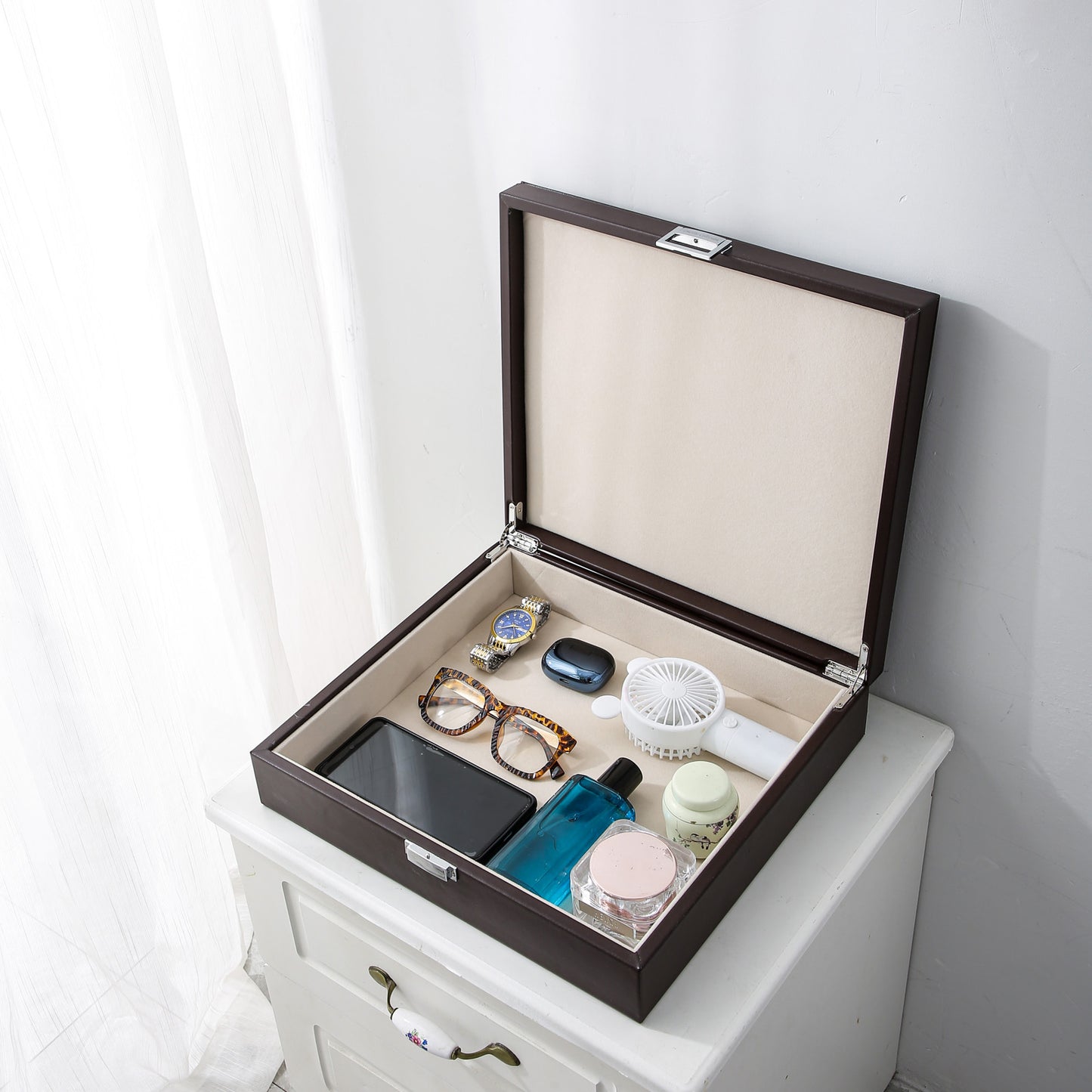 Opbergdoos bruin large