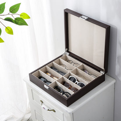 Brillendoos bruin large