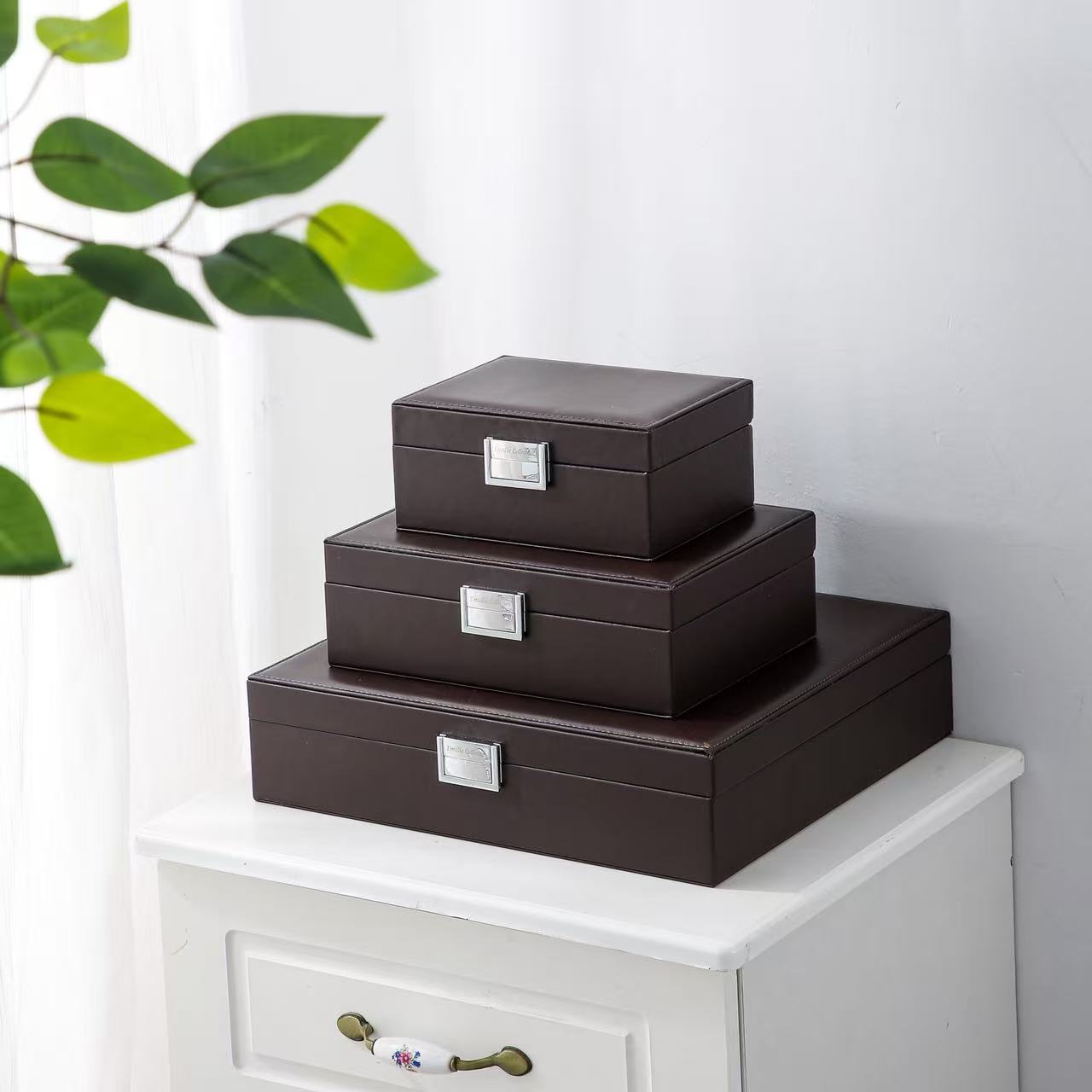 Opbergdoos bruin small