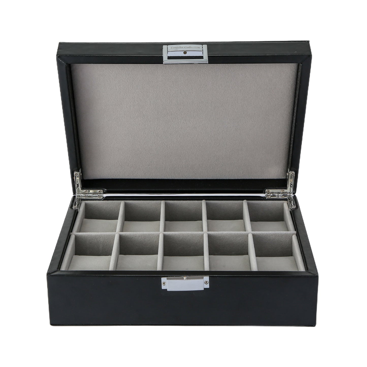 Horlogedoos zwart medium