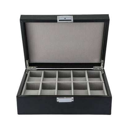 Horlogedoos zwart medium