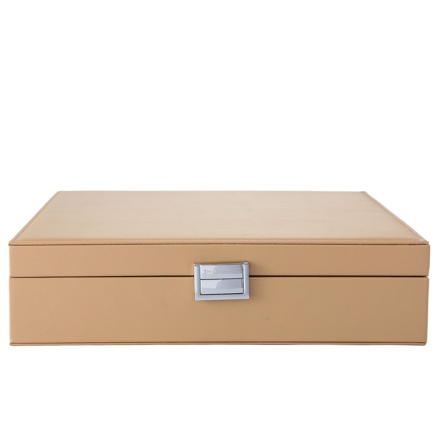 Brillendoos beige large