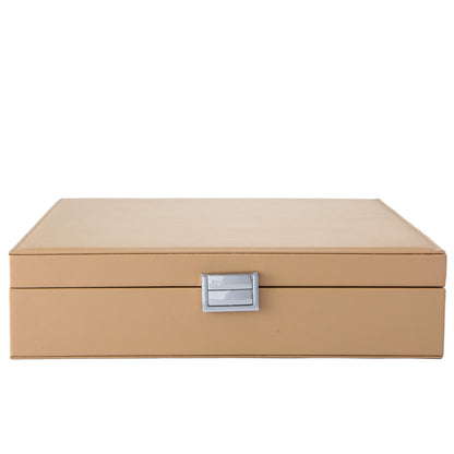 Brillendoos beige large