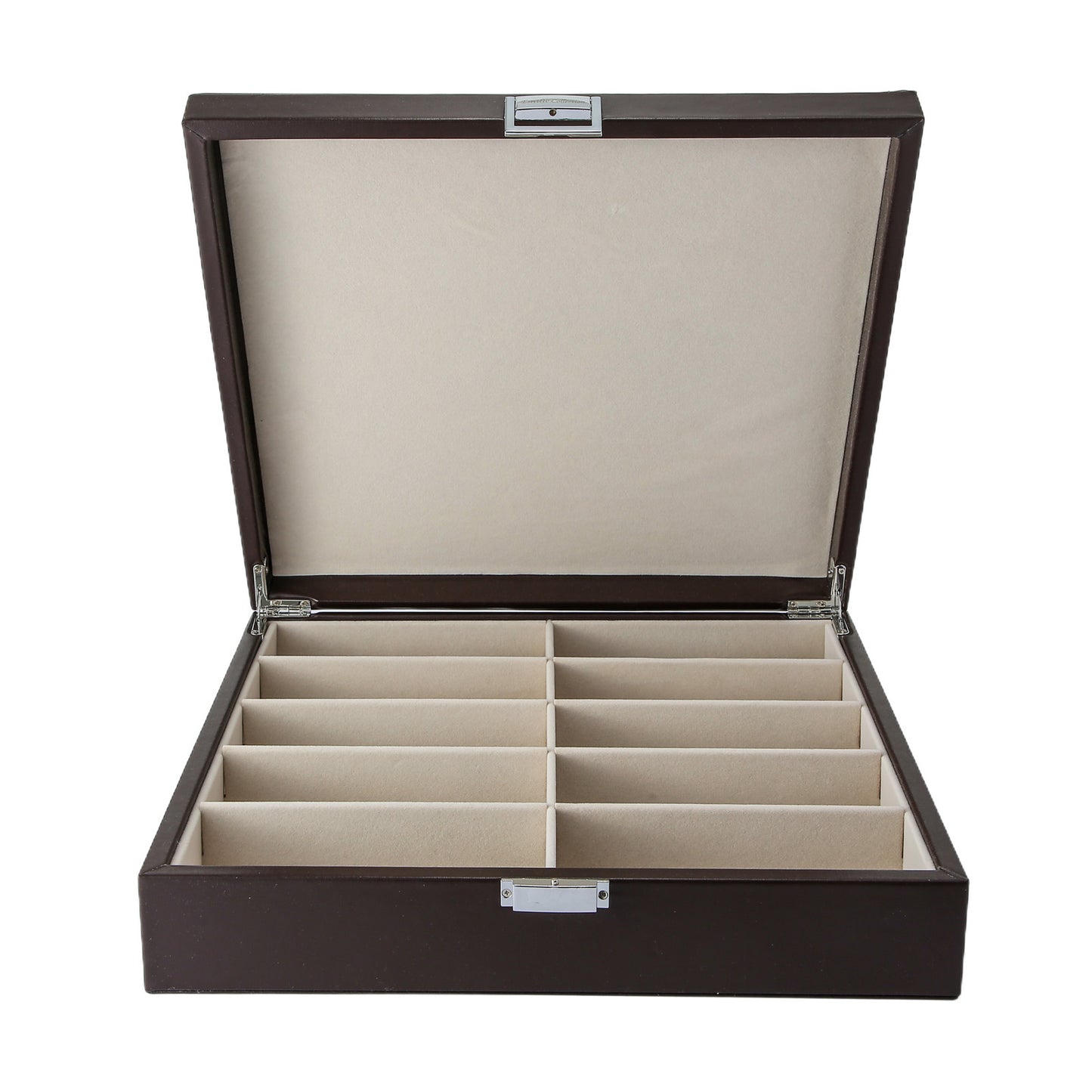 Brillendoos bruin large