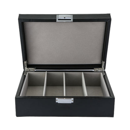 Brillendoos zwart medium