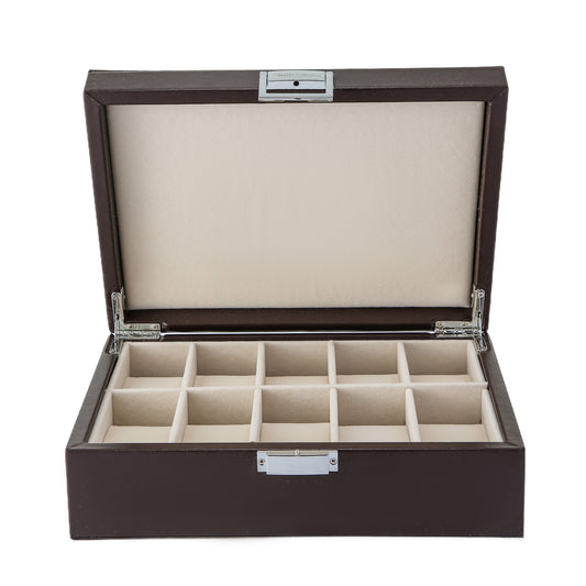 Horlogedoos bruin medium