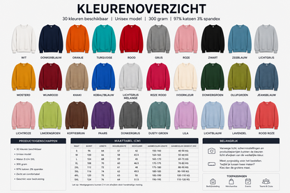 Sweater bedrukken met eigen print