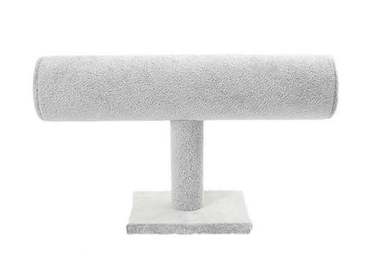Armbanden standaard grijs fluweel