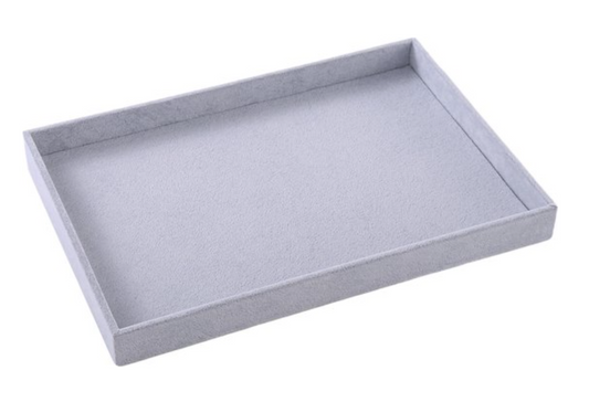 Sieraden tableau grijs fluweel