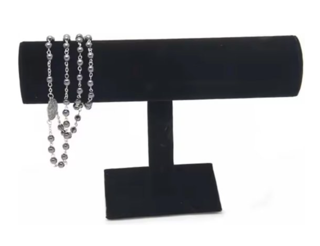 Armbanden standaard zwart fluweel
