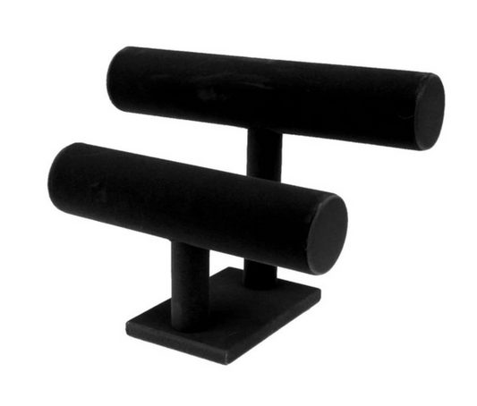 Armbanden standaard zwart fluweel