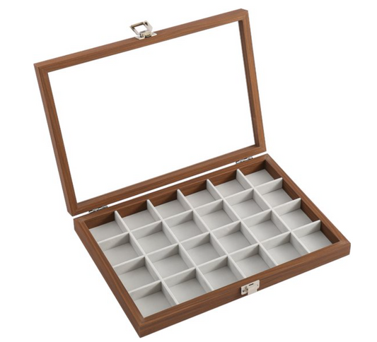 Sieradendoos bruin hout