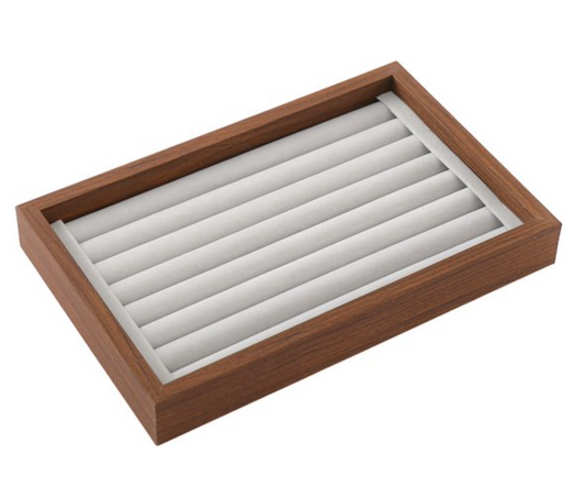 Sieraden plateau bruin hout