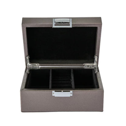 Horlogedoos metallic zilver small