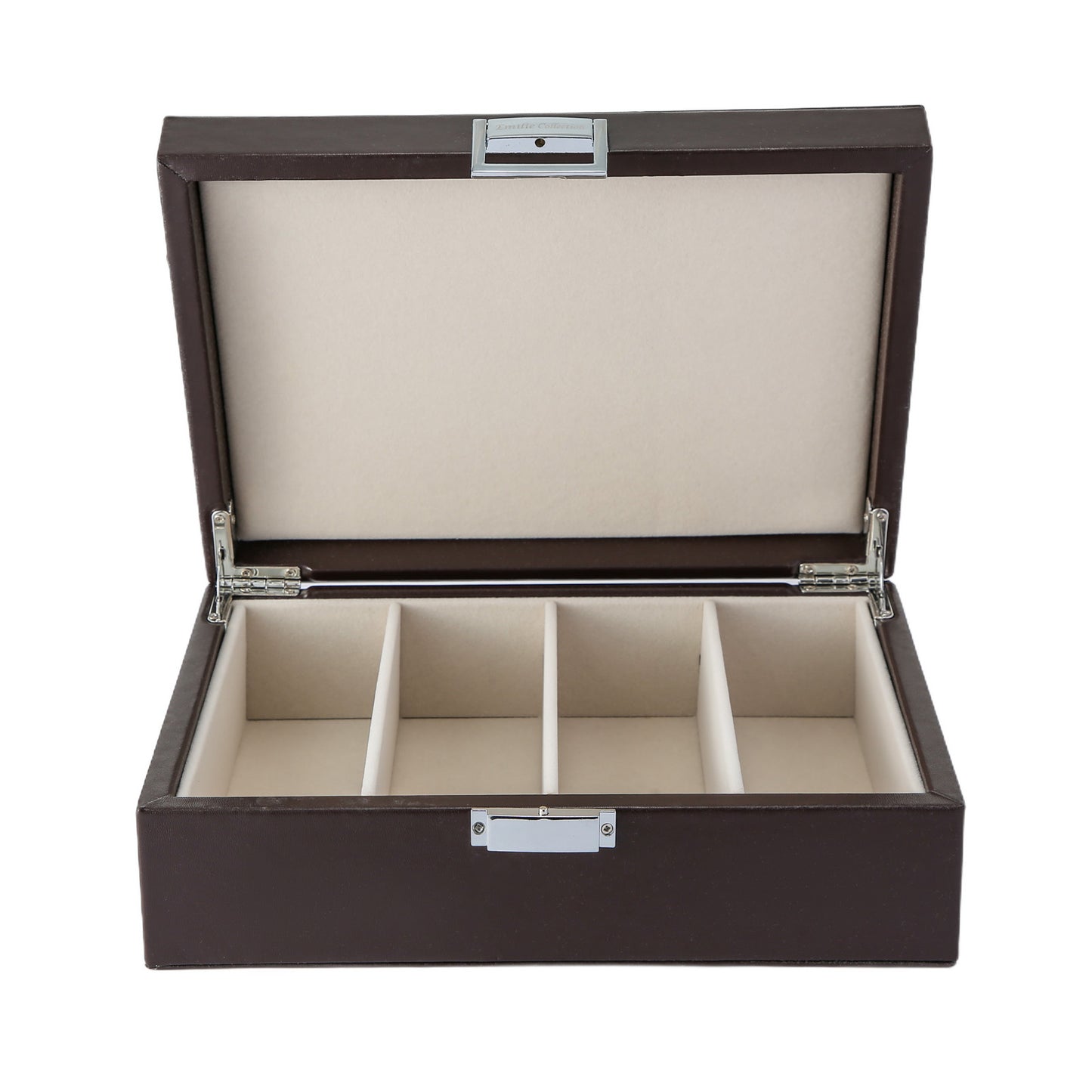 Brillendoos bruin medium