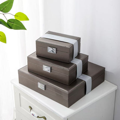 Sieradendoos metallic zilver small